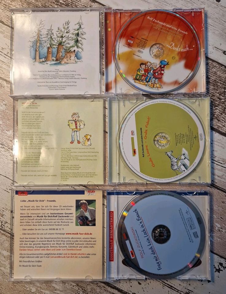 Im Set: 3 CDs von Rolf Zuckowski in Teublitz