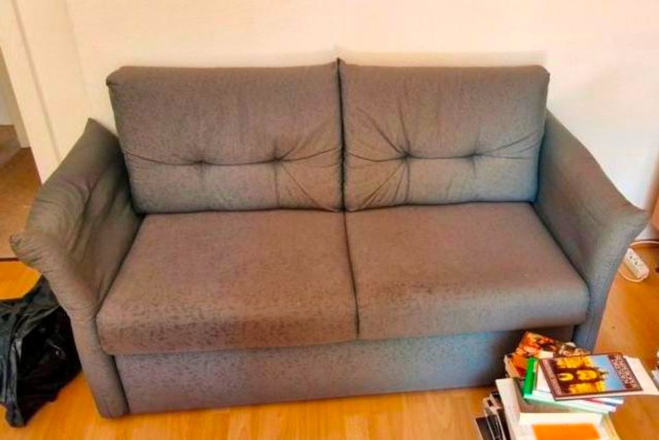 Sofa taubenblau zu verschenken in Dresden