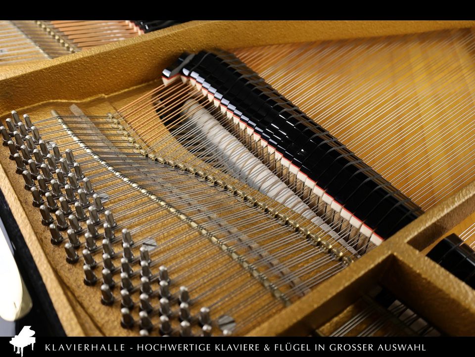 Schöner Grotrian-Steinweg Flügel, G162, schwarz poliert ★ Bj.1977 in Altenberge