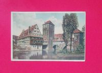 Alte Postkarte 1925 Nürnberg Henkersteg Baden-Württemberg - Gailingen am Hochrhein Vorschau