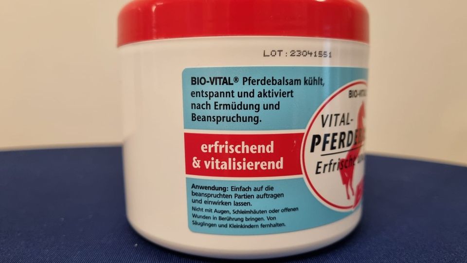 Pferdesalbe - Vital Pferdebalsam - Bio-Vital in Emstek