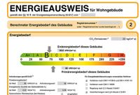Energieausweis nach Verbrauch oder Bedarf für Wohngebäude GEG Nordrhein-Westfalen - Hattingen Vorschau