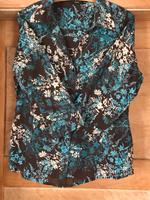 Bluse Jacke Oberteil von ZERO, Blumen, BW, Gr.42 Vintage Bayern - Schwabach Vorschau