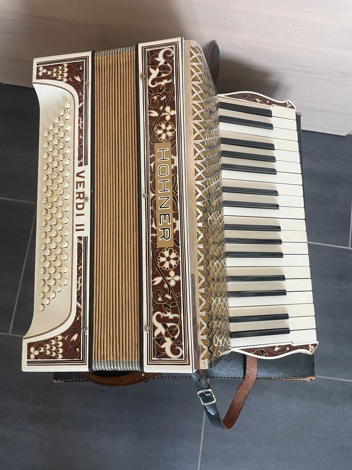 Hohner Verdi II mit 120 Bässen in Lappersdorf