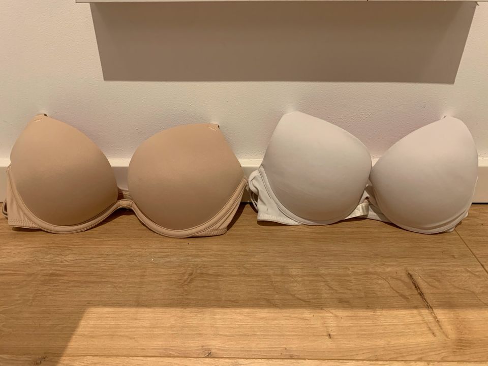 Victorias secrets bh Weiss und Hautfarbe Größe 70C neuwertig pink in Hannover