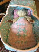 Puppentrage Puppenbett neu Handarbeit Patchwork Decke Bonn - Endenich Vorschau