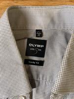 Olymp Level 5 Businesshemd, Body fit, grau/weiß, Gr. 40 Berlin - Lichterfelde Vorschau