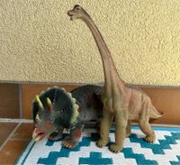 2 Dino für 1 Euro Dinosaurier Spielzeug Ceticsaurus Triceratops Berlin - Neukölln Vorschau