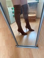 Braune Overknees Größe 39 - Catwalk ☘️ Dresden - Laubegast Vorschau
