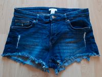 Jeans Hot Pants blau Gr.38 Nordrhein-Westfalen - Bünde Vorschau