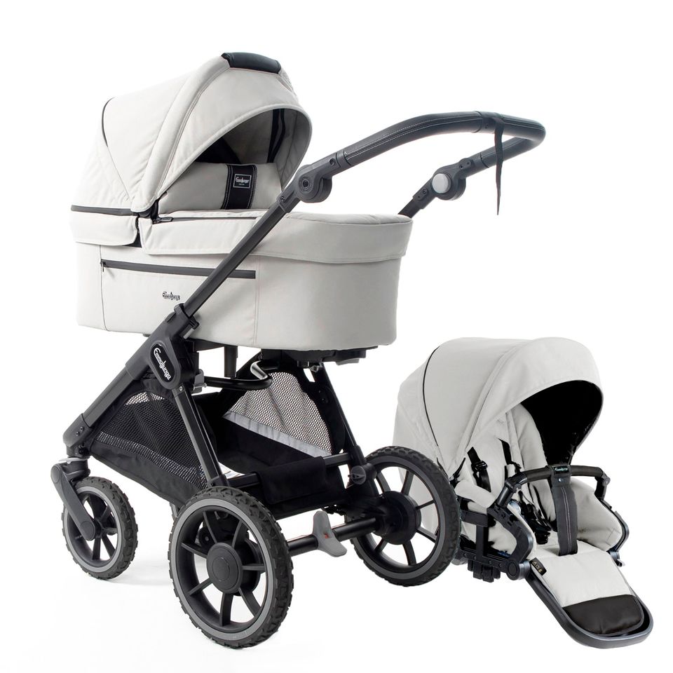 Emmaljunga Kinderwagen Sento Pro Pearl Grey 2024 - Der MiniMax in Querfurt