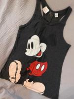 Süßes graues Damen Schlaftop Disney Mickey Mouse Neu Größe S Nordrhein-Westfalen - Bünde Vorschau