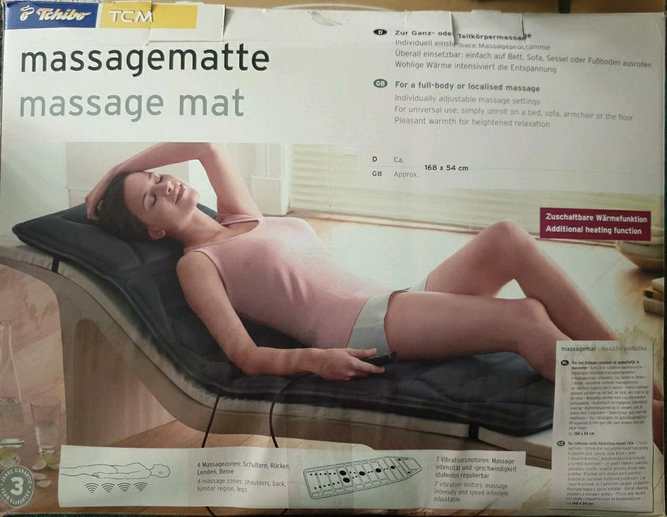TCM Massage Matte Auflage inkl. Wärmefunktion in Warburg