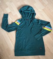 Maui and Sons Kapuzenshirt Hoodie Petrol Regenbogen-Streifen S 36 Frankfurt am Main - Gutleutviertel Vorschau