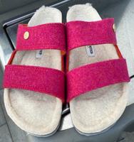 BIRKENSTOCK Filz Pantolette gefüttert Gr. 42 pink-orange neu Nordrhein-Westfalen - Frechen Vorschau