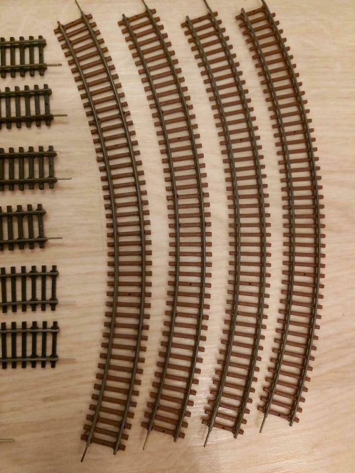 Modellbau TT Eisenbahn Gleise-Set in Weißwasser