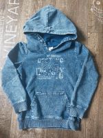 Hoodie - Gr. 110/116 - Kapuzenpulli - Jeansoptik Niedersachsen - Westerholt Vorschau