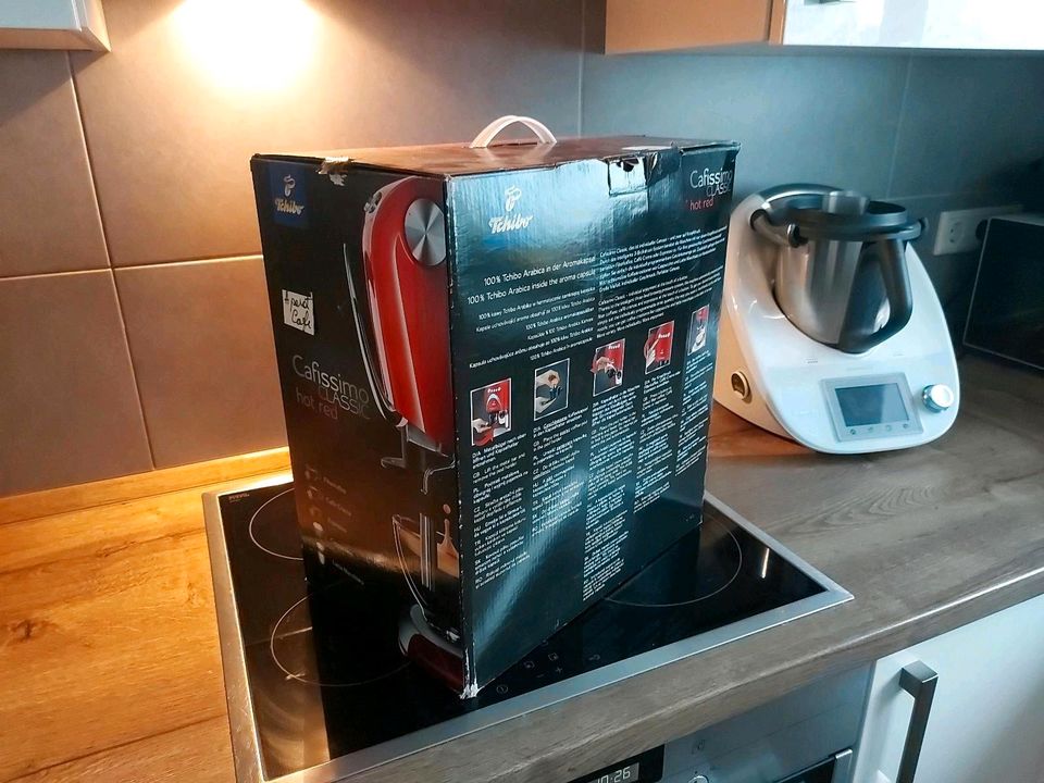 Kaffeemaschine Tschibo Cafissimo CLASSIC Hot Red wenig benutzt in Fulda