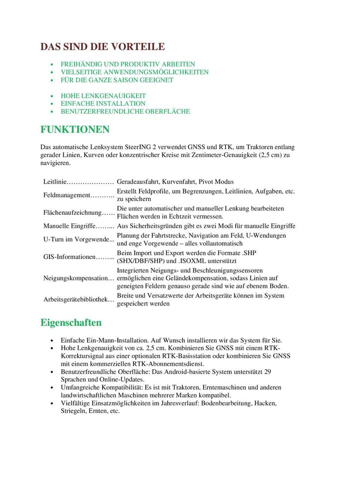 FJ Dynamics GPS System RTK - D'occasion Systèmes et accessoires de GPS -  Bildschirm Lenkradmotor Ready for RTK - 25792 - Neuenkirchen -  Schleswig-Holstein - Allemagne