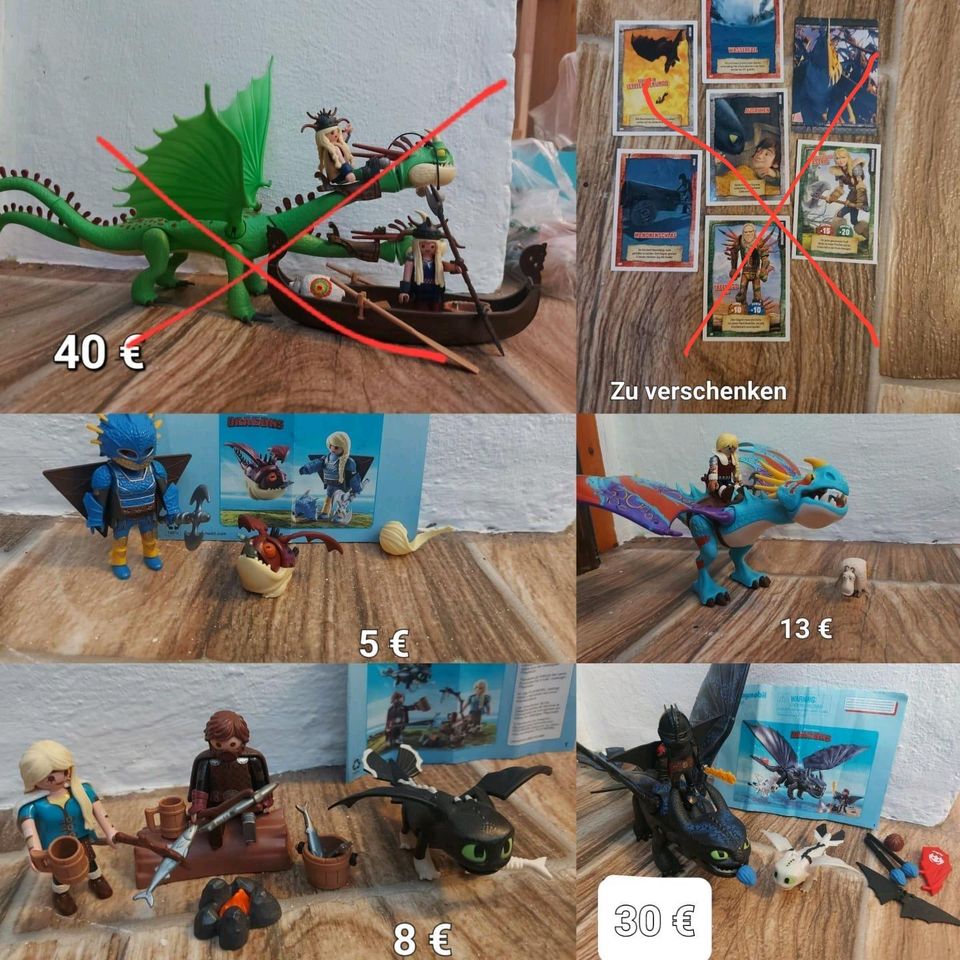 Dragons Playmobil verschiedene Sets in Vogelsdorf