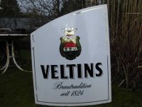 Großes VELTINS Werbeschild, Reklameschild aus Metall Nordrhein-Westfalen - Kall Vorschau