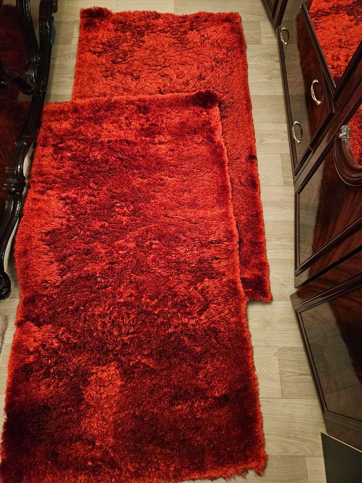 Teppich  läufer 2 Stück 150x80 rot in Herne