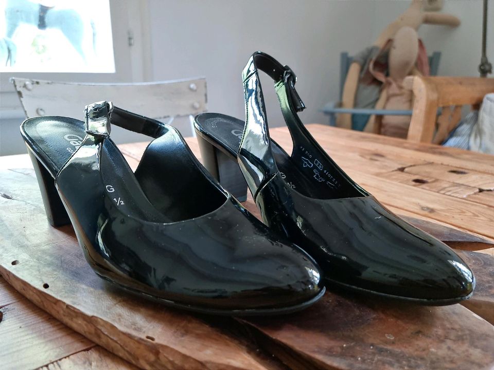 Gabor Pumps Gr. 39, kein Leder, schwarz in Lachendorf