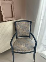 Stuhl Sessel antik alt grau blau Baden-Württemberg - Herbrechtingen Vorschau