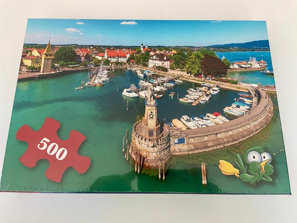 Puzzle 500 von MAFINI AG - Bodensee Hafen D-Lindau - neu in Giengen an der Brenz