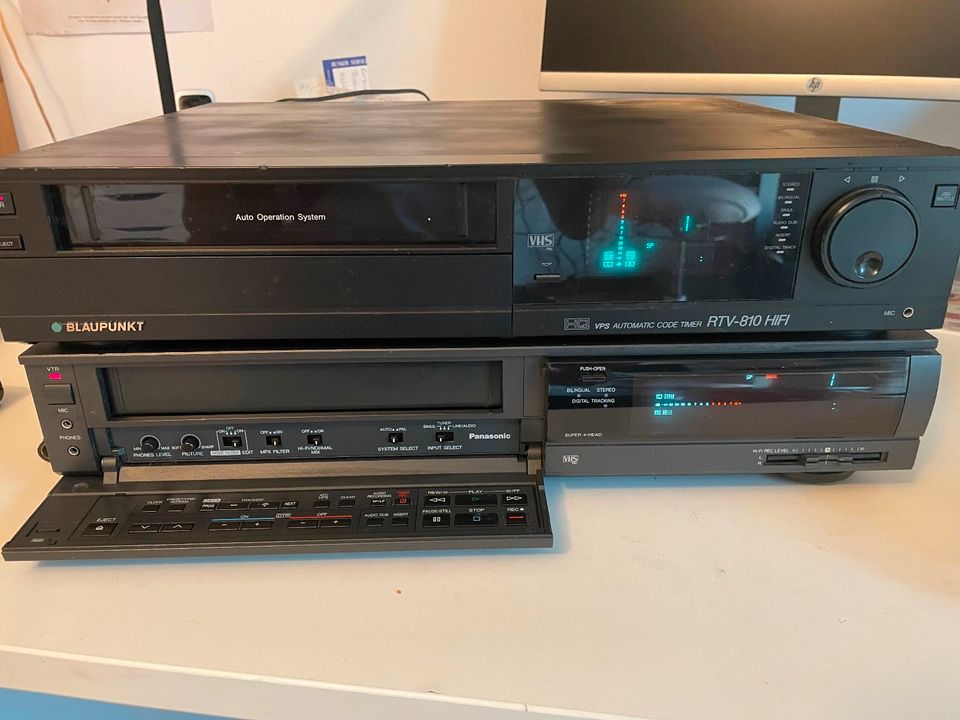 2x Stereo Viedeorecorder Panasonic und Blaupunkt in Sottrum