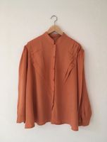 * Wunderschönes orange-braunes Vintagehemd * Mitte - Wedding Vorschau