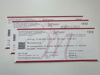 TAUSCH 3x Karten Mozartfest Nachtmusik 21.06.24 gegen 3x 31.05.24 Bayern - Würzburg Vorschau