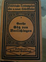 Goethe Buch Götz von Berlichingen Nordrhein-Westfalen - Oberhausen Vorschau