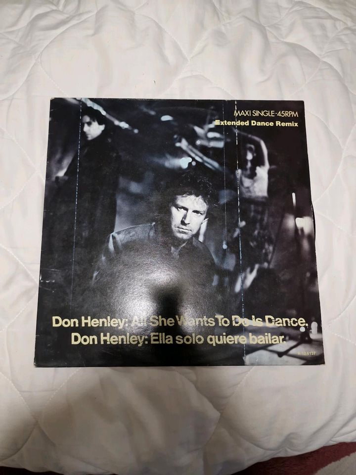 DON HENLEY  all she wants to do is dance 12  12" Single  Lp in Hockenheim