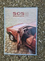 Peugeot 505 Prospekt Bayern - Osterzell Vorschau