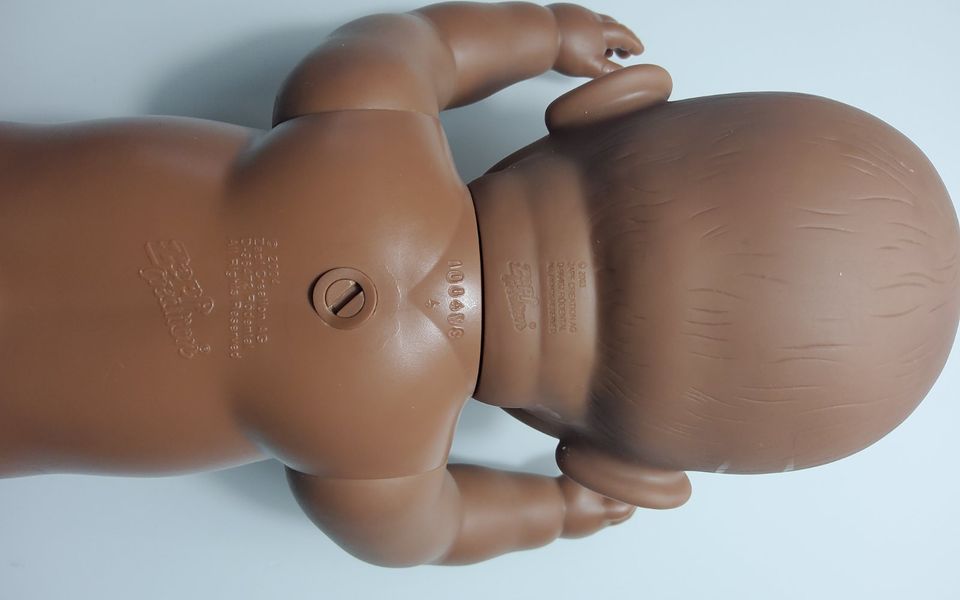 Baby Born dunkle Hautfarbe, 43 cm, Modell 2003/2004 in Brand-Erbisdorf