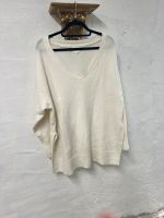 H&M oversize Pullover ca L nwt Schlitz weich Feinstrick weiß Kiel - Pries-Friedrichsort Vorschau