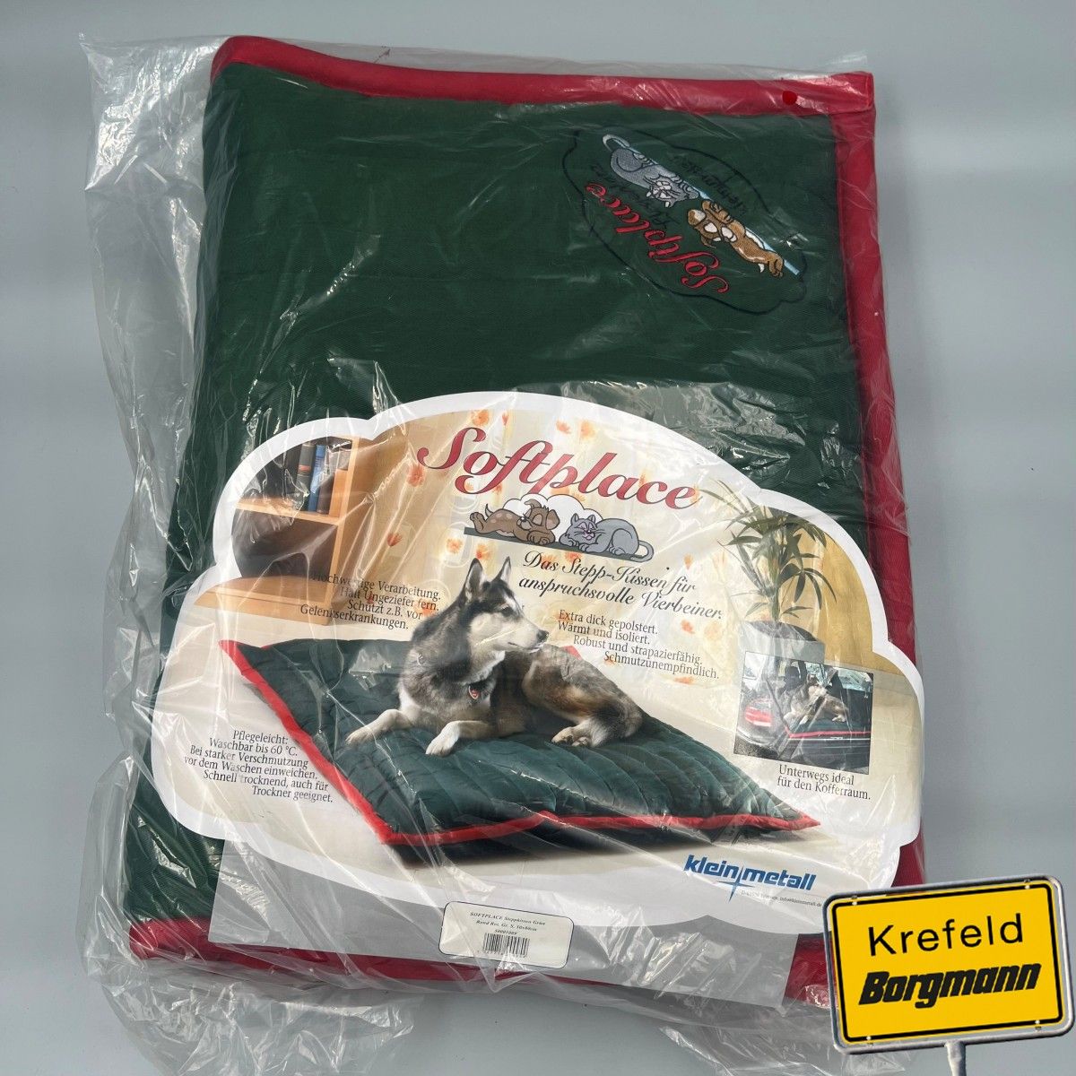 Kleinmetall Hundekissen Softplace Neu *Borgmann*