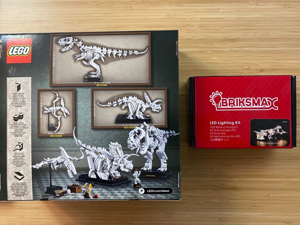Lego Ideas Fossil 21320,Dinosaurier + LED Kit, OVP sealed in Bad Saulgau
