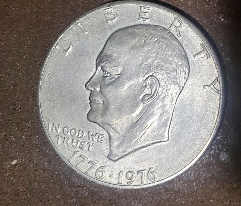 USA One Dollar Münze 1776-1976 in Stuttgart