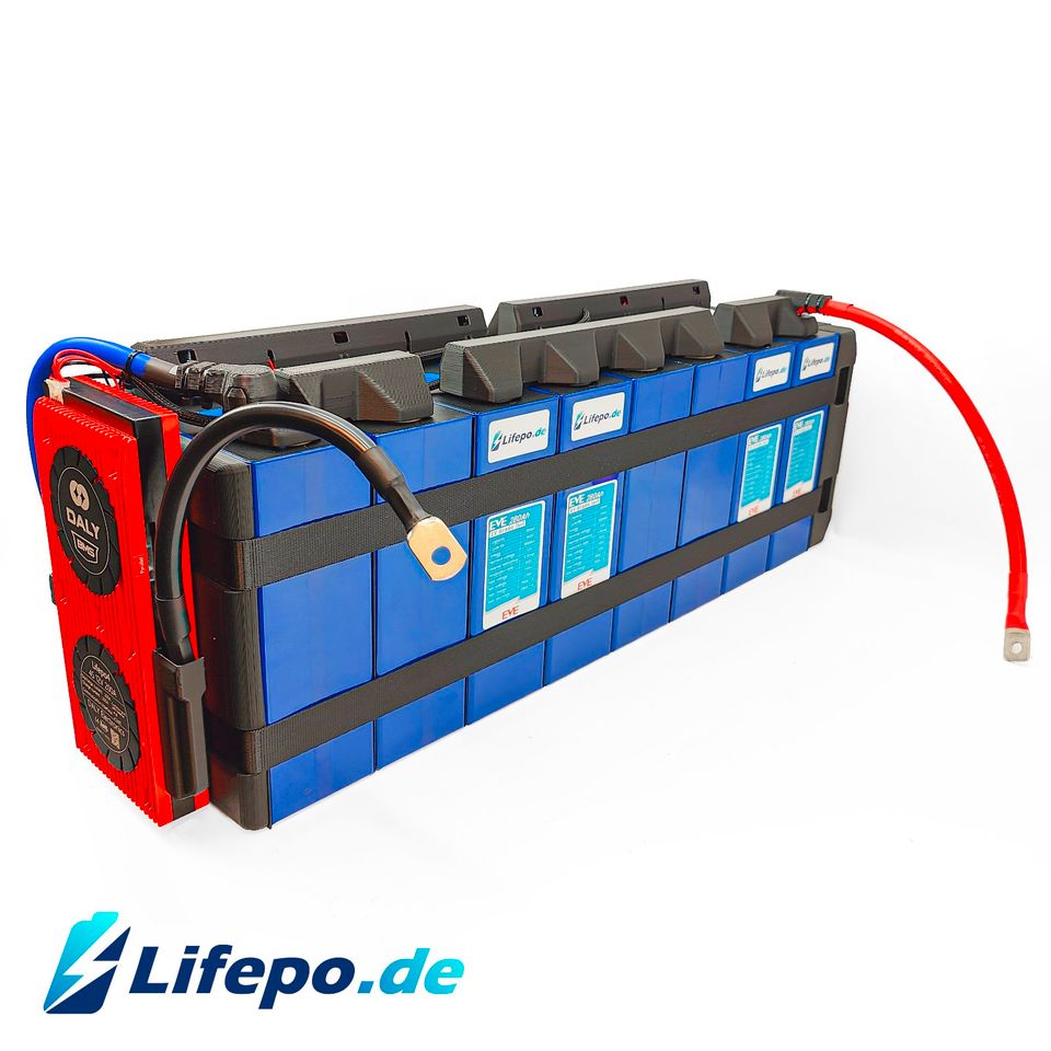12v 560Ah EVE Grade A+ 8kWh LF280K Lifepo4 Batterie Bluetooth Autobatterie