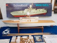 Modellbau / Modellboot / Schnellboot Wiesel / Bausatz Baden-Württemberg - Bräunlingen Vorschau