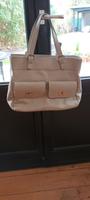 Handtasche groß von elegance Creme/ leichtes Grau Düsseldorf - Eller Vorschau