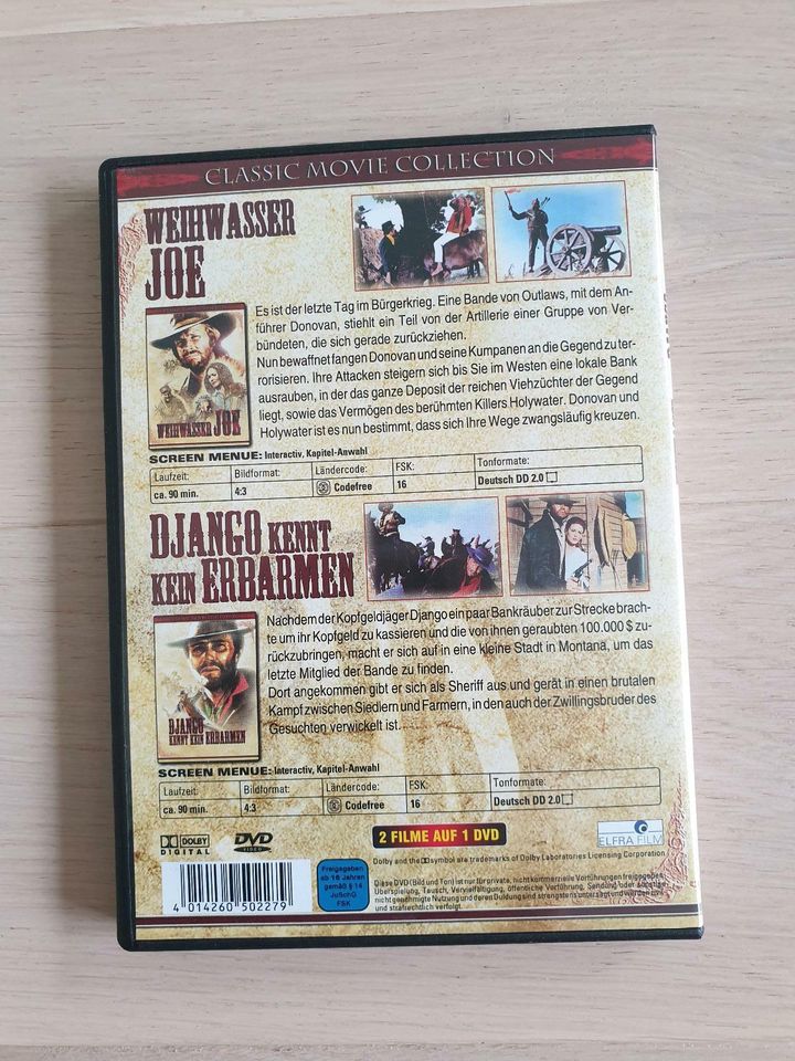 Western Collection, Weihwasser Joe + Django ... Film DVD in Langenzenn