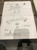 Edelstahl Pendellampe 3x9 Watt Niedersachsen - Staufenberg Vorschau