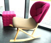 Moroso Klara Design Schwingstuhl | Rosa | Braun | Holz Emsbüren - Mehringen Vorschau