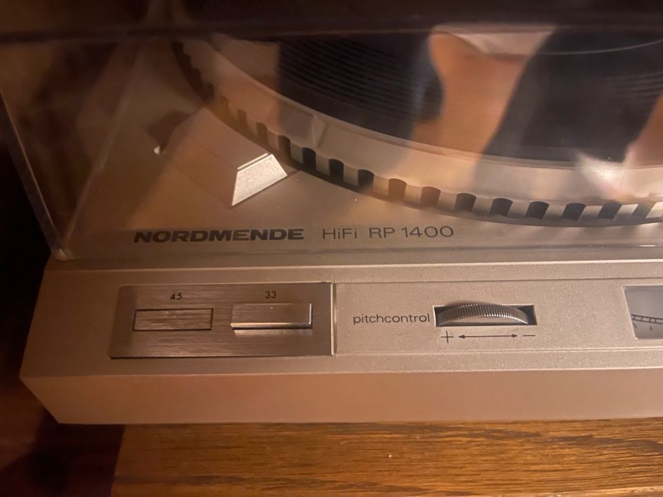 Rarität Sammlerstück Nordmende 1400 komplett stereo Anlage HiFi in Pliening