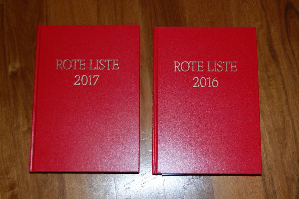 Rote Liste 2016 und 2017 in Bad Waldsee