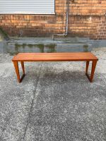 ◤ Modell 36 Teak Bank von Kai Kristiansen für Aksel Kjersgaard Couchtisch Flur Bank Dänisch Design Tisch Hocker danish mid Century Vintage Teakholz Holz Retro Table Mitte - Tiergarten Vorschau