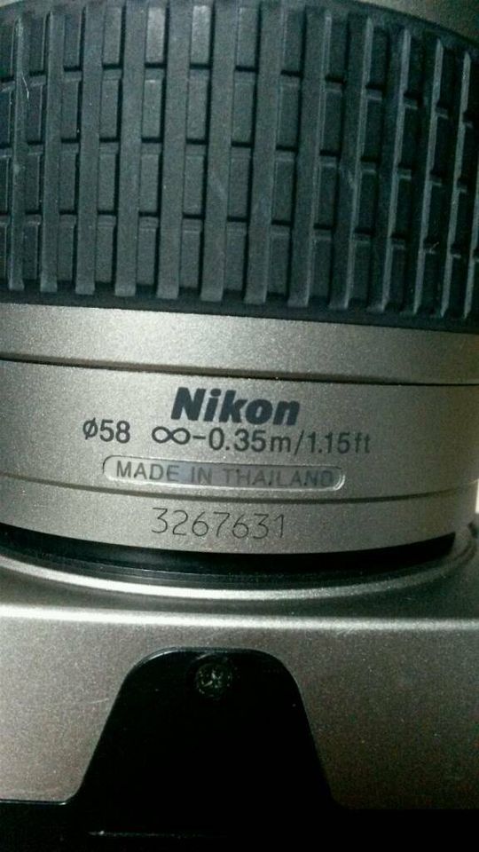 Nikon F 55 Spiegelreflexkamera nicht digital in Calden